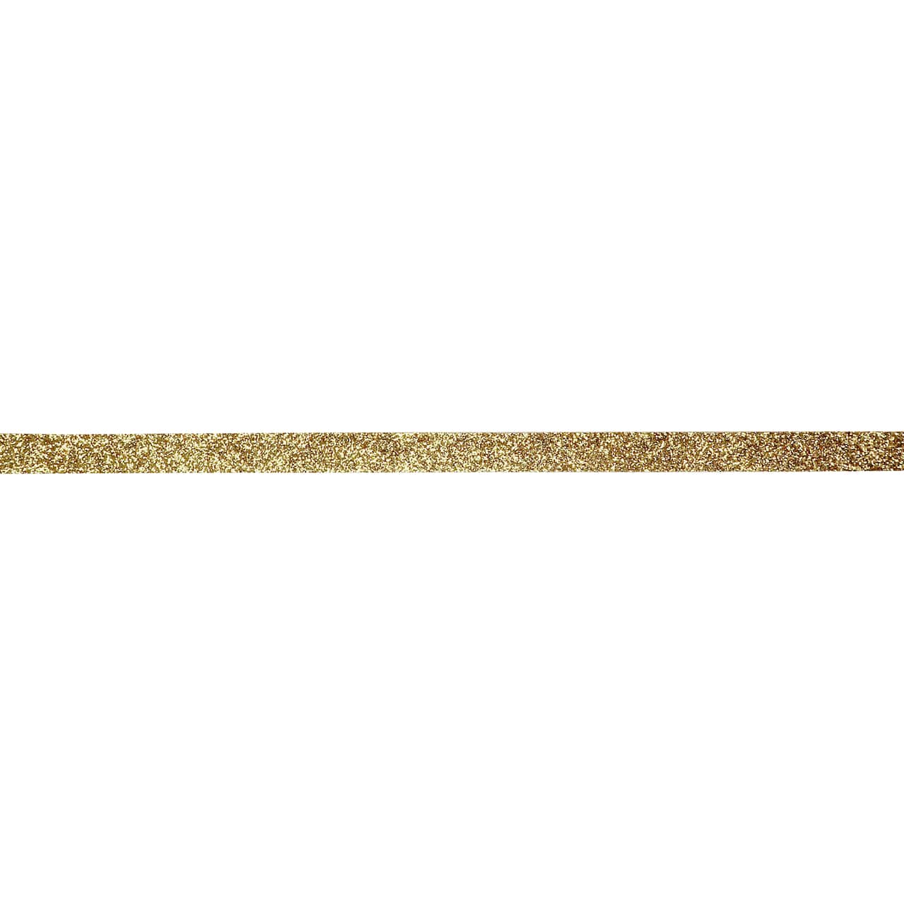 3/8&#x22; x 5yd. Metallic Glitter Ribbon by Celebrate It&#x2122;